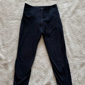 Freddy Dark blue High-Waist Jean fabric Leggings